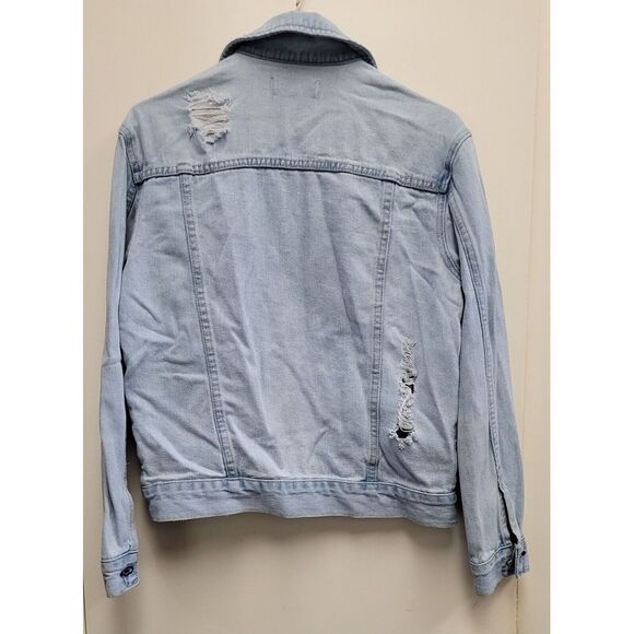 Pacsun‎ distressed denim Jacket Small - Picture 2 of 10